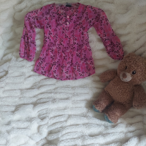 3/$20 Faded Glory Tank Lined Sheer Blouse - Picture 2 of 7